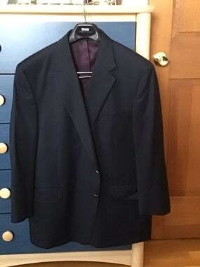 Oscar de la Renta Black Sport Coat.